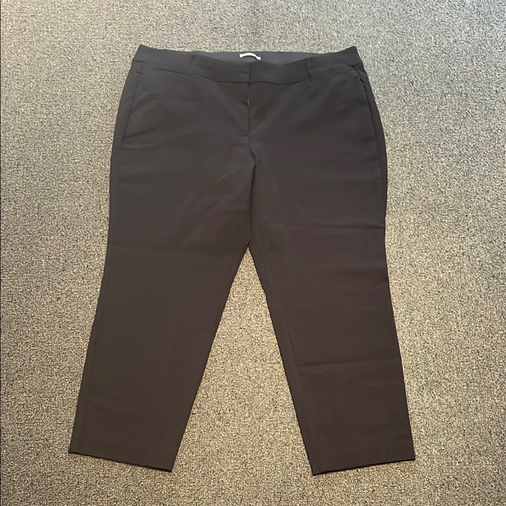 Plus size Lane Bryant black “the Allie” slacks